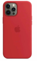 Чехол iPhone 12 Pro Max Silicon Case MagSafe Red