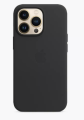 Чехол iPhone 13 Pro Leather Case MagSafe Black