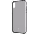 Чехол iPhone X силикон затемненный