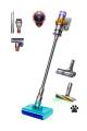 Беспроводной ручной пылесос Dyson V15S Detect Submarine SV47 Yellow/Nickel