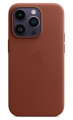 Чехол iPhone 14 Pro Leather Case MagSafe Umber