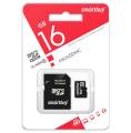 Флеш карта Micro SD 16 gb Smartbuy