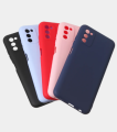 Чехол Samsung A15 прозрачно-матовый цветной