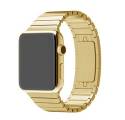 Ремешок для Apple Watch 42mm металлический Link Gold