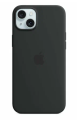 Чехол iPhone 15 Plus Silicone Case MagSafe Black