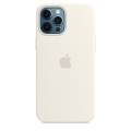 Чехол iPhone 12 Pro Max Silicon Case MagSafe White
