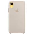 Чехол iPhone XR Silicon Case серый камень