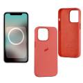 Чехол iPhone 13 Pro Silicon Case MagSafe Pink Pomelo