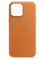 Чехол iPhone 13 Leather Case MagSafe Saddle Brown