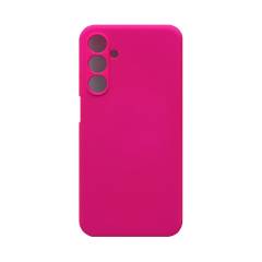 Чехол Samsung A25 Silicone Case ярко-розовый