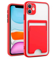 Чехол iPhone 12 плотный с визитницей