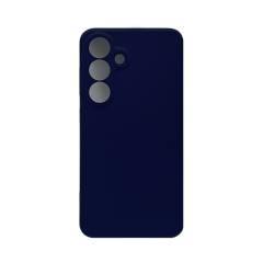 Чехол Samsung S25 Silicone Case темно-синий