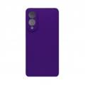 Чехол Samsung S25 Edge Silicone Case фиолетовый