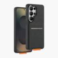 Чехол Samsung S26 Ultra KEEPHONE SUEDEA черный
