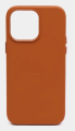 Чехол iPhone 14 Pro Leather Case MagSafe Orange