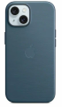 Чехол iPhone 15 Fine Woven Case MagSafe Pacific Blue