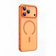 Чехол iPhone 17 Pro KEEPHONE SKIN GRIP оранжевый