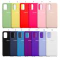 Чехол Samsung S20 plus Silicone Case черный