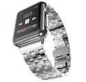 Ремешок для Apple Watch 42mm металлический 3-bead Silver