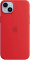 Чехол iPhone 14 Plus Silicone Case красный