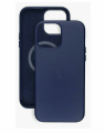 Чехол iPhone 13 Leather Case MagSafe Sky Blue