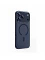 Чехол iPhone 17 Pro Max KEEPHONE SKIN GRIP темно-синий