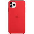 Чехол iPhone 11 Pro Max Silicon Case красный