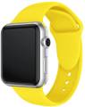 Ремешок для Apple Watch 38mm Silicone желтый