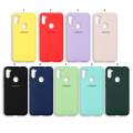 Чехол Samsung A11 Silicon Case зеленый