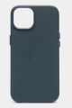 Чехол iPhone 13 Leather Case MagSafe Sea-Sky Blue