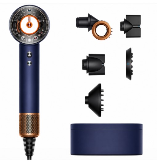 Фен Dyson Supersonic HD16 Blue/Copper (с кейсом)