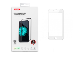 Cтекло 3D iPhone 6/6s белое ANMAC