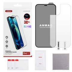 Cтекло 3D iPhone 12 Pro Max 6.7 ANMAC матовое с сеткой