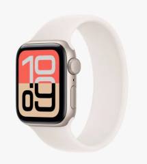 Apple Watch SE Gen 3 Starlight 44mm Starlight Sport Band S/M (MEHG4)