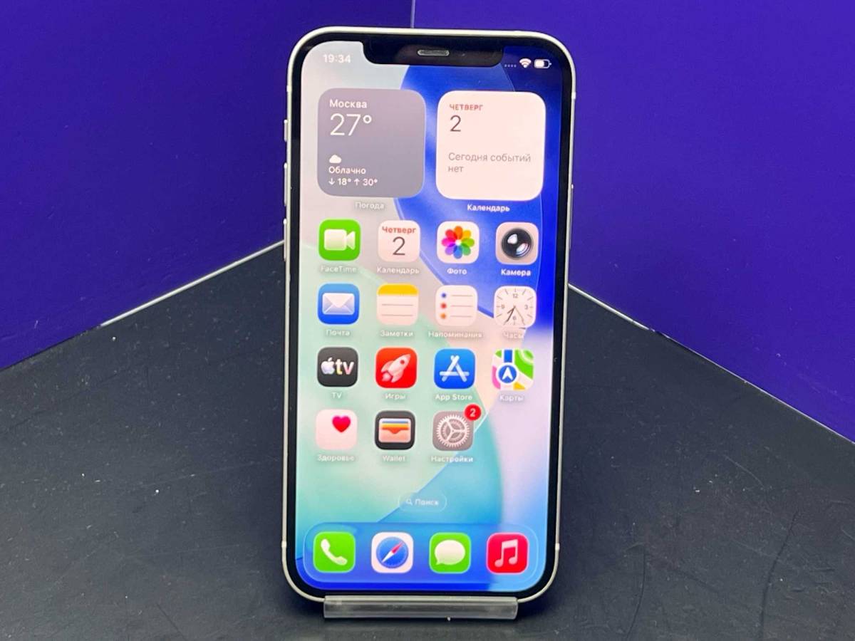 iPhone 12 128Gb White АКБ 100% imei353068118378637