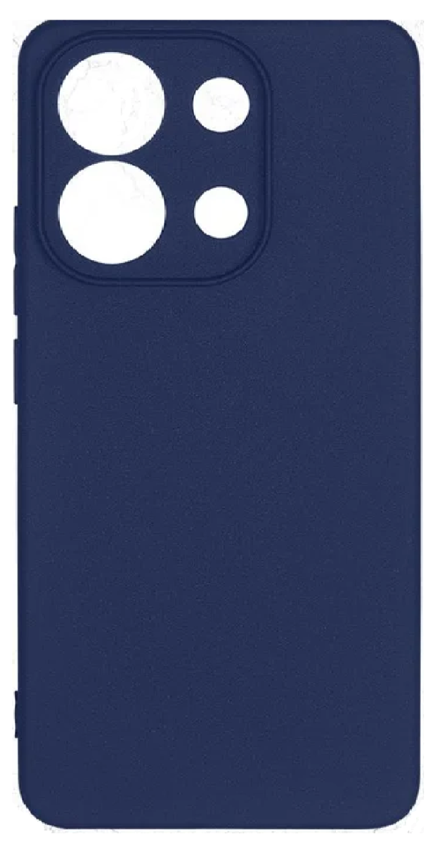 Чехол Xiaomi Redmi Note 14 Silicone Case темно-синий
